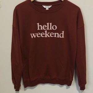 Nine West crew neck sweater
